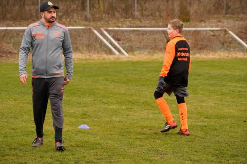 JSG Wörpetal U13 Freundschaftsspiel gegen JSG Union 18 mit Abschied von Silas Behling
