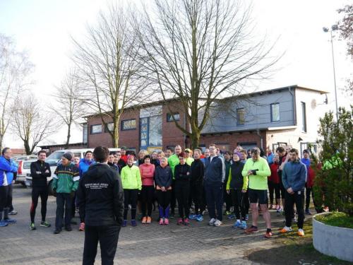 Winterlaufserie endet in Wilstedt